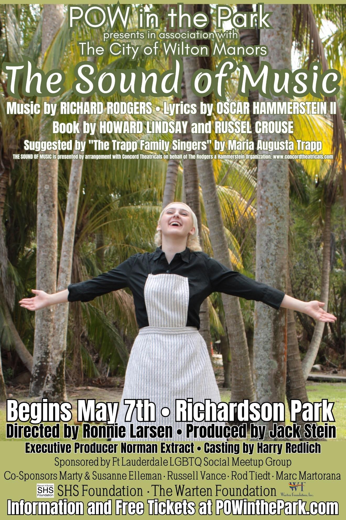 POW! In The Park - The Sound of Music - Free Live Theater in Wilton Manors