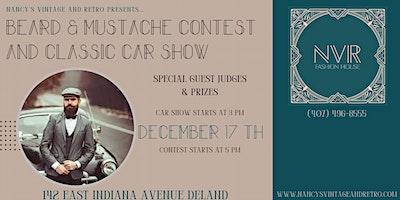 Beard and Mustache Contest and Classic Car Show