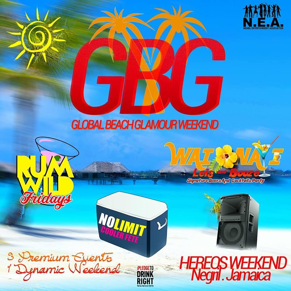 Global Beach Glamour Heroes Weekend