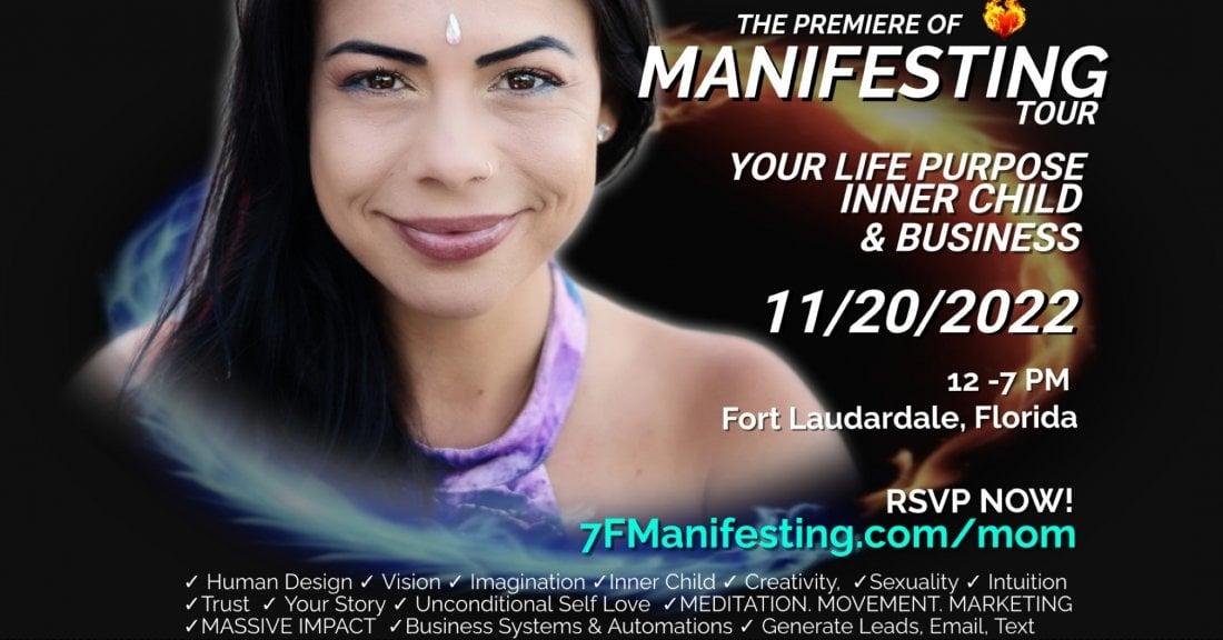 Manifesting INNER FIRE - Your Purpose, Playful Inner Child &amp; Business - Fort Laudardale