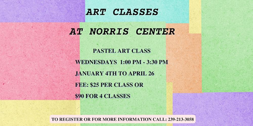 Pastel Art Class at Norris Center