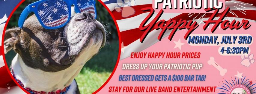 Happy Hour & Dog Costume Contest July4th Weekend @ THR?W Social Delray!
