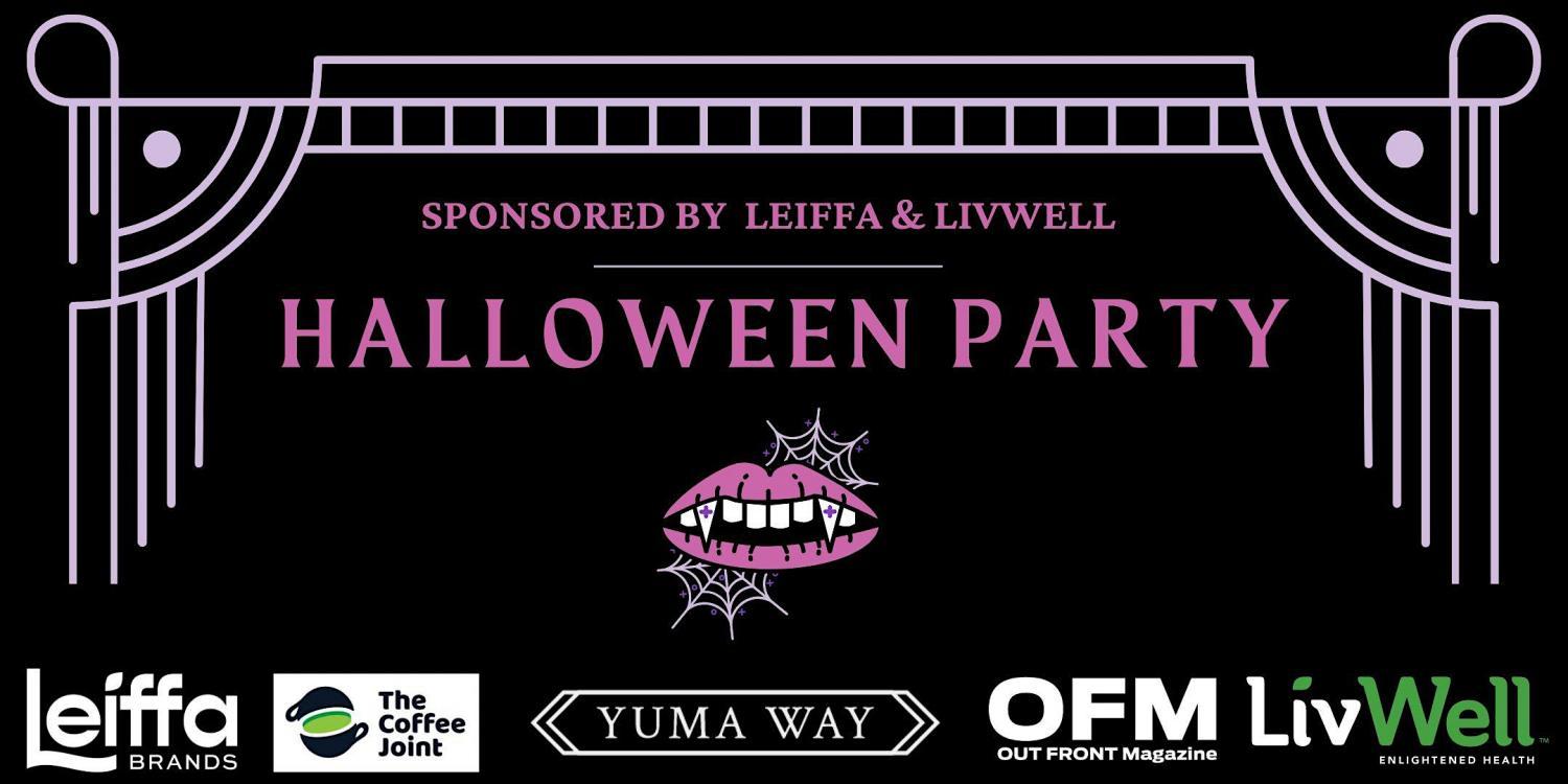 Out front magazine x the coffee joint halloween party
Fri Oct 21, 7:00 PM - Fri Oct 21, 7:00 PM
in 2 days