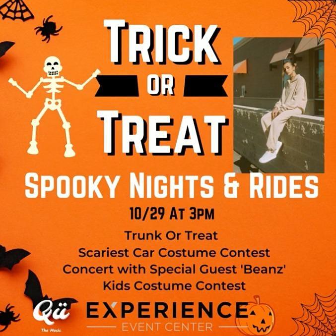 Spooky Nights & Rides
Sat Oct 29, 3:00 PM - Sun Oct 30, 12:00 AM
in 9 days
