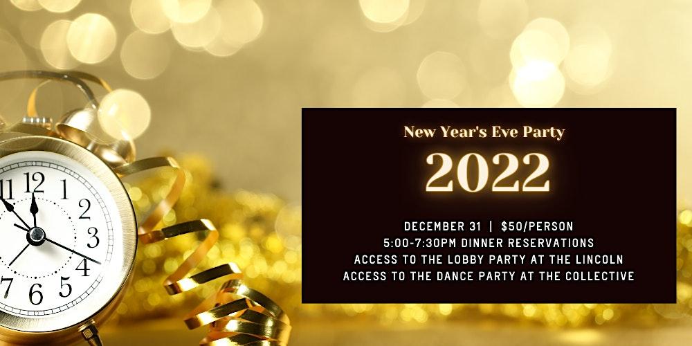 Batson River Dinner (5pm seating) & New Year’s Eve Party at The Lincoln