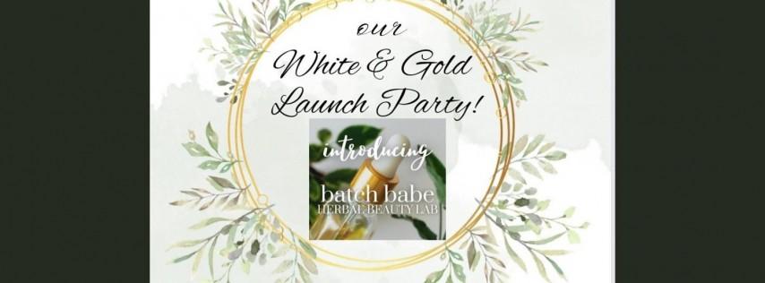 batch babe White & Gold Launch Party