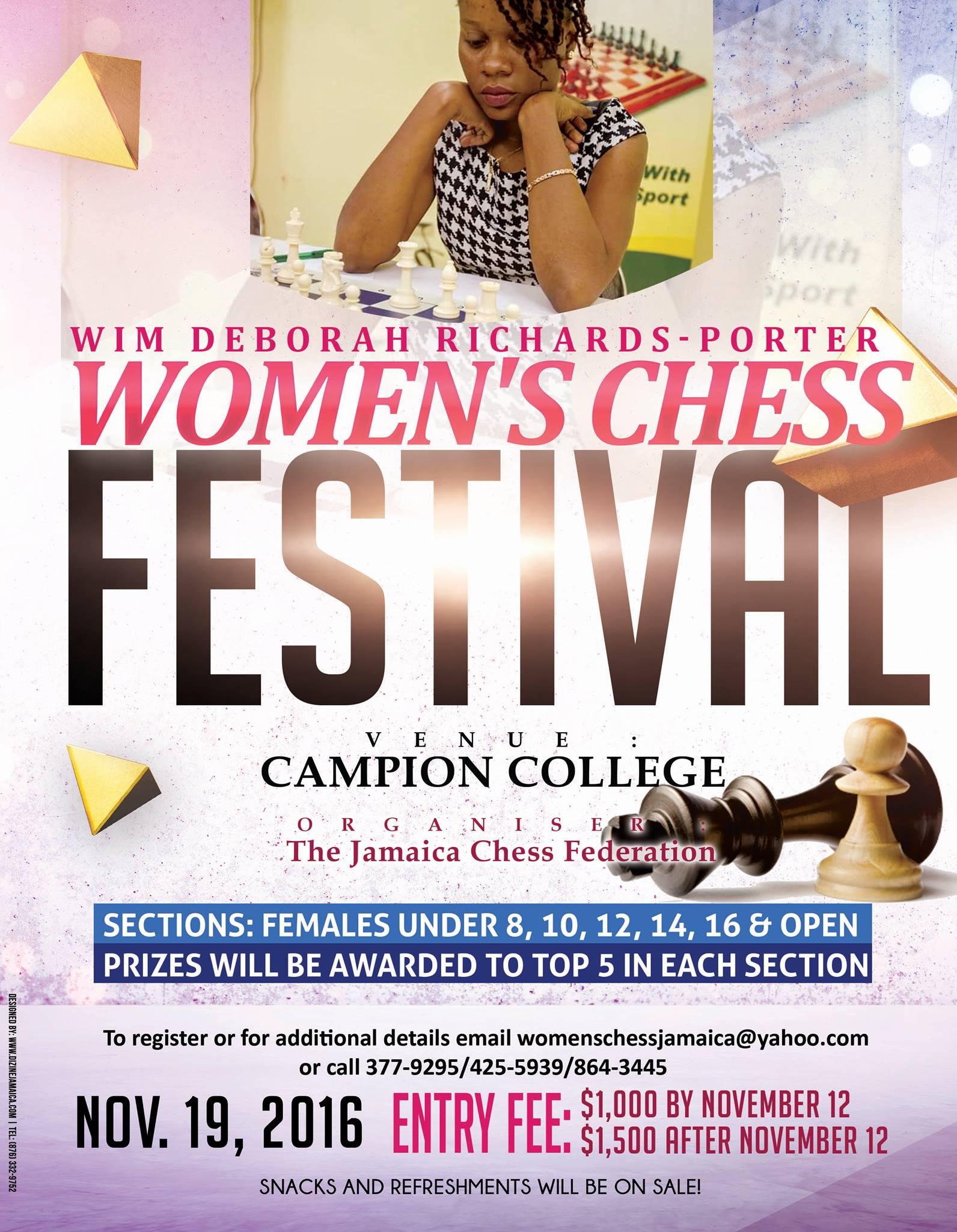 2016 WIM Deborah Richards-Porter Women's Chess festival