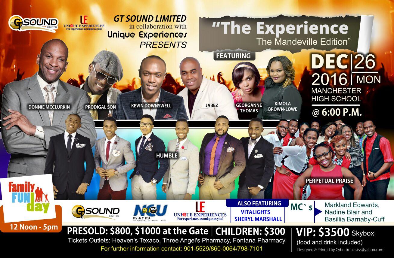 The Experience Family Fun Day & Gospel Concert - The Mandeville Edition