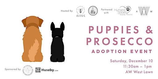 Puppies & Prosecco Adoption Event