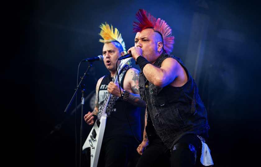 The Casualties with Crazy & the Brains