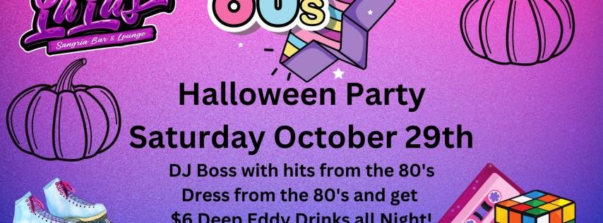 80's Themed Halloween Party