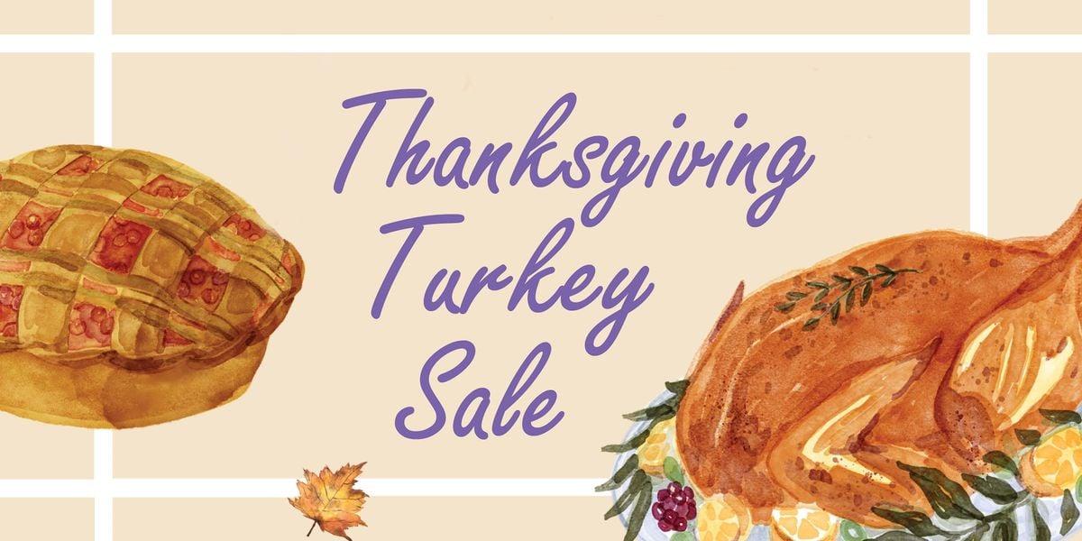 Annual  Thanksgiving Turkey Sale