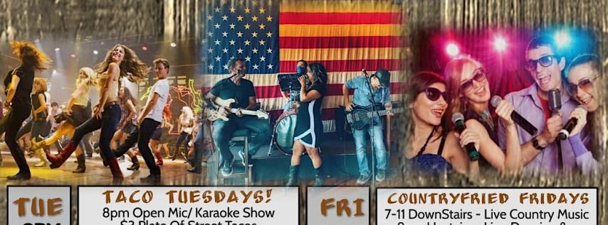 Live music - line dancing - country dj/requests every fri & sat