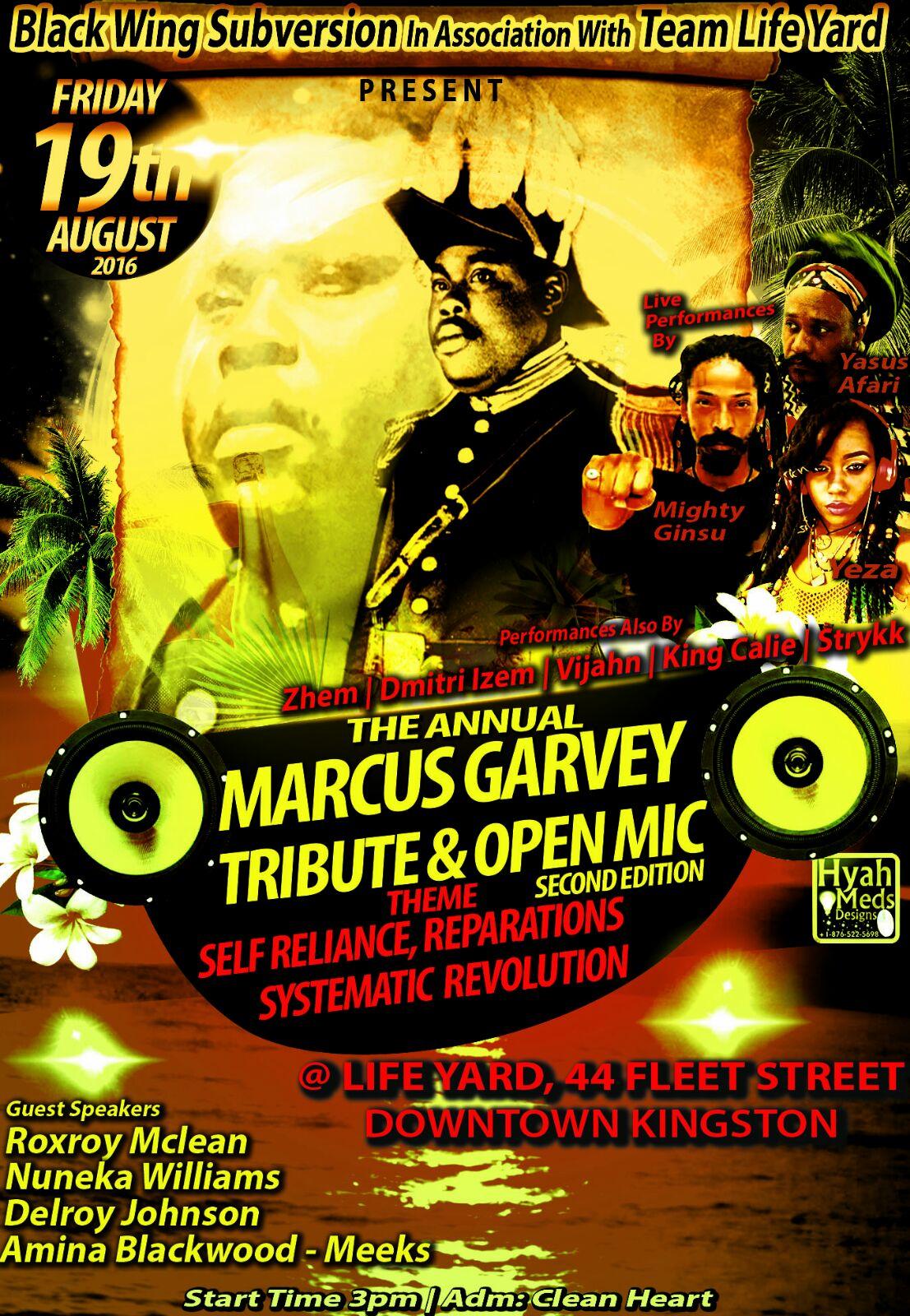Marcus GARVEY TRIBUTE 2016