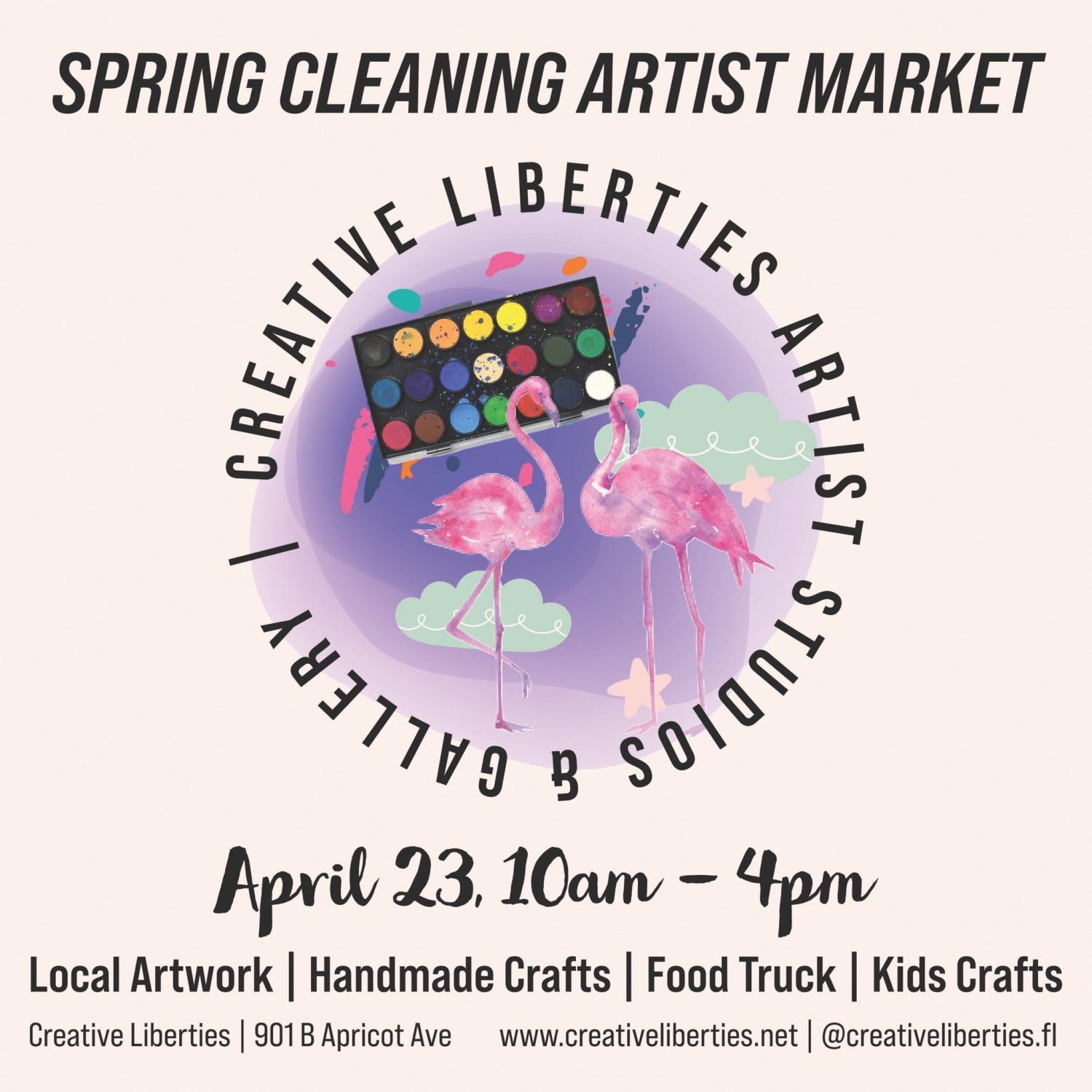 Creative Liberties Spring Cleaning Artist Market & Open Studio