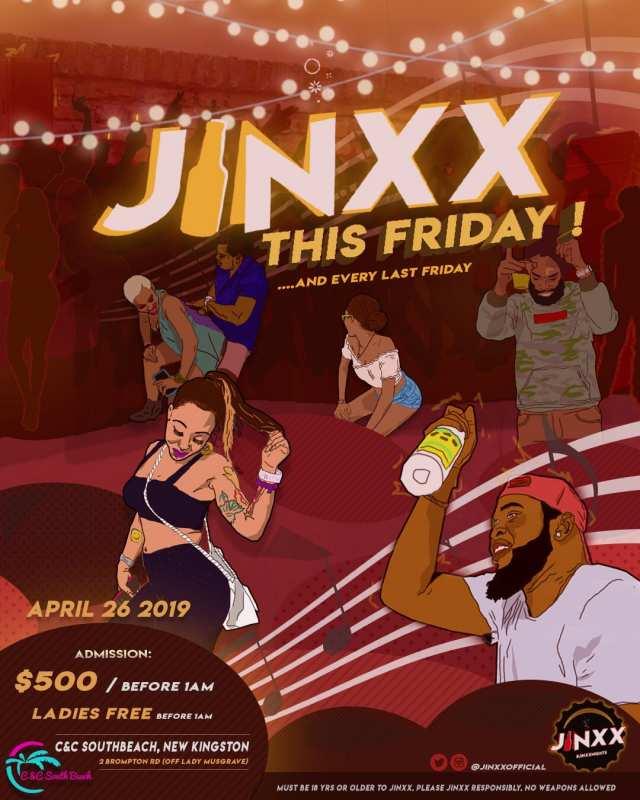 Jinxx This friday