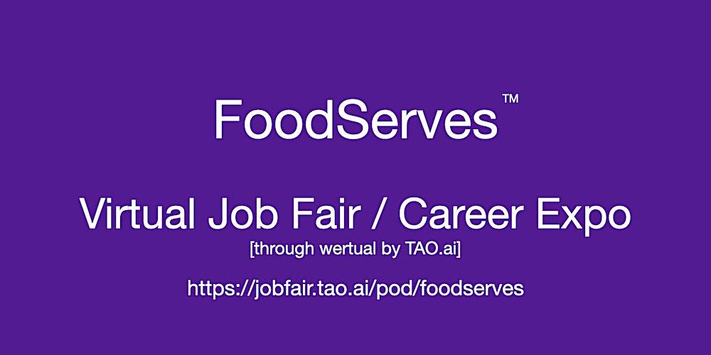 #FoodServes Virtual Job Fair / Career Expo Event  #Miami