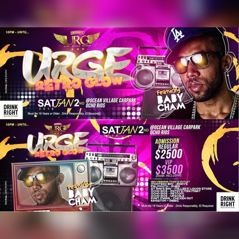 Urge- The Retro Glow Party - Smirnoff  URG Weekend Ultra Reverie Getaway