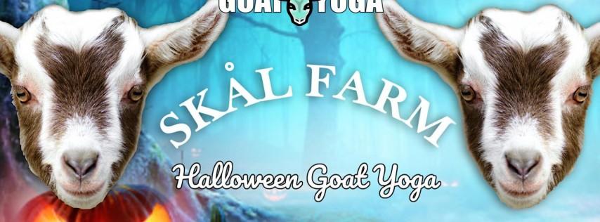 Halloween Goat Yoga - October 30th (Skål Farm)