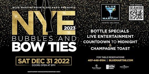 New Year's Eve Gala at Blue Martini Orlando: Bubbles and Bowties