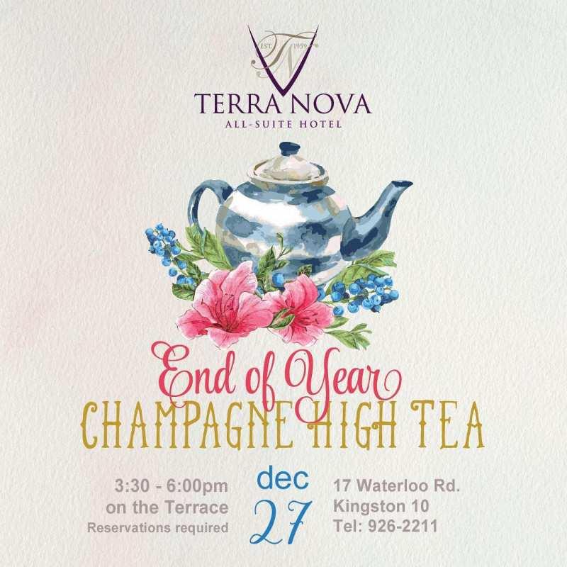 End of Year Champagne High Tea