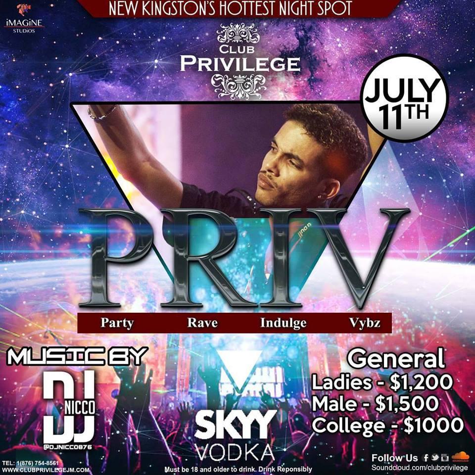 PRIV: Party Rave Indulge Vybz