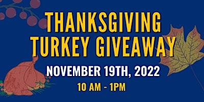 Thanksgiving Turkey Drive  2022