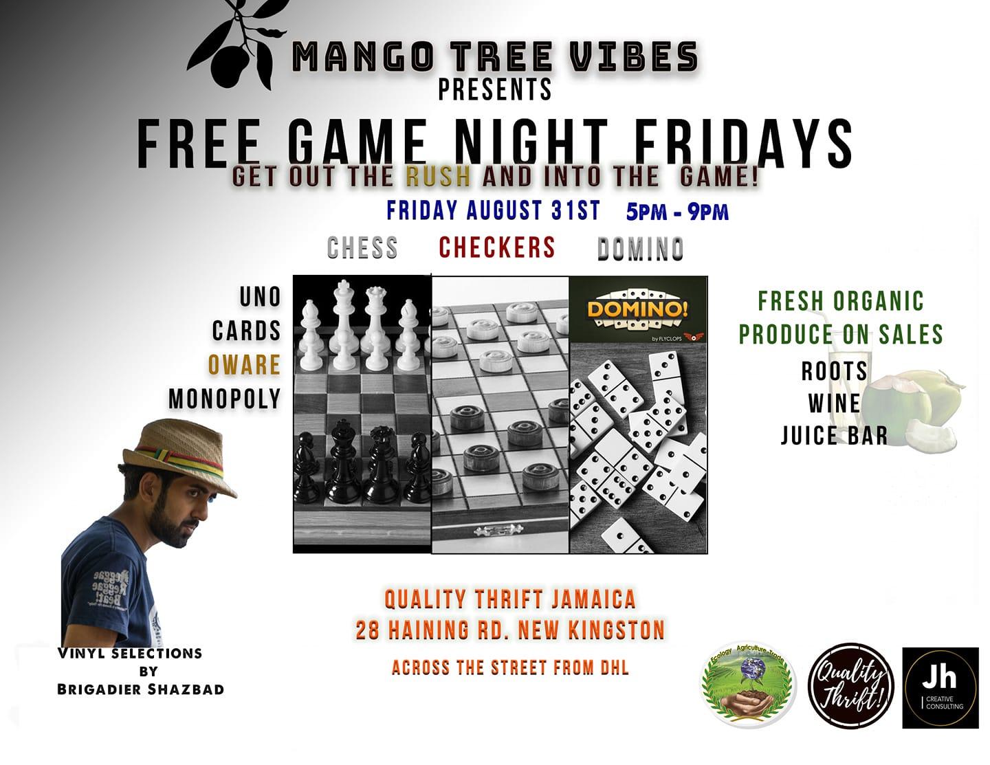 Free Game Nights Friday