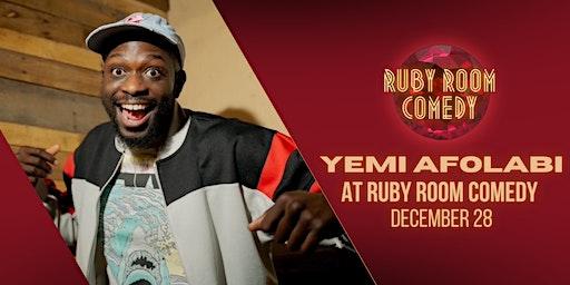 Yemi Afolabi at Ruby Room Comedy