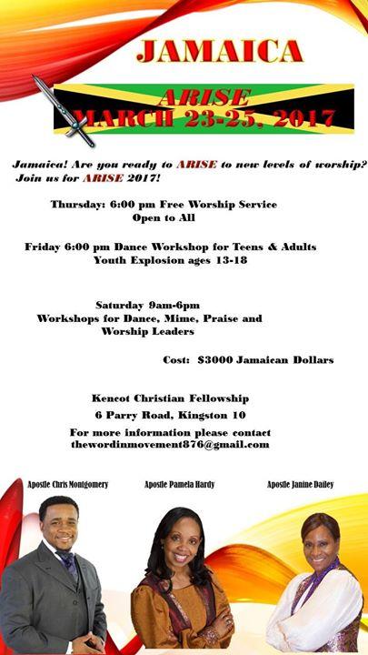 Workshop for dance, Mime, Praise & Worship Leaders