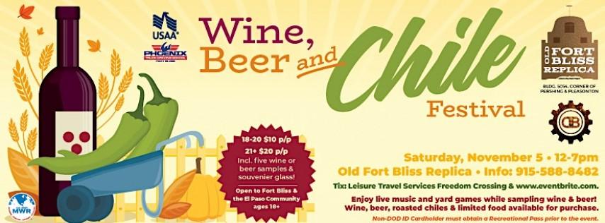 Wine, Beer and Chile Festival