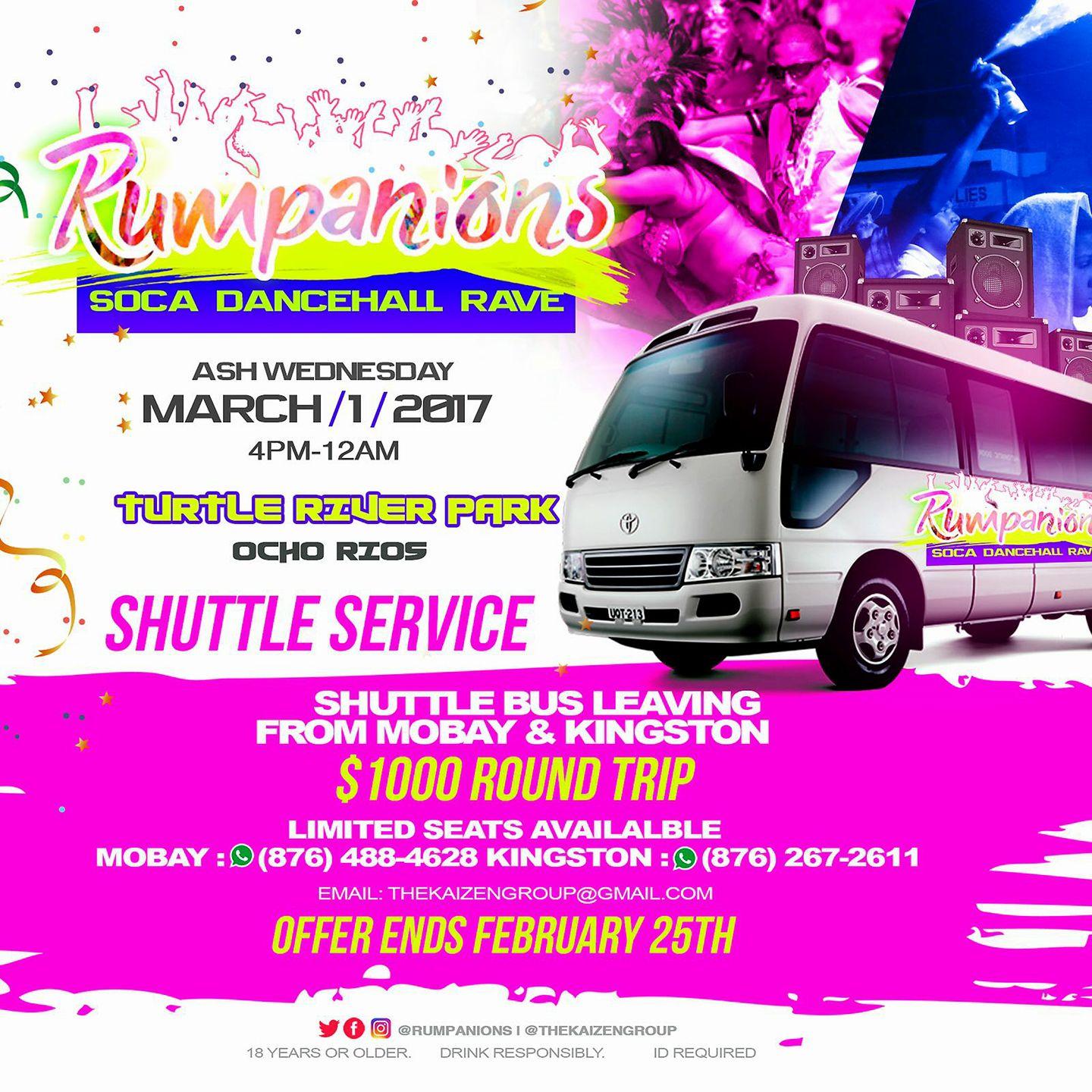 Rumpanions : Soca, Dancehall Rave