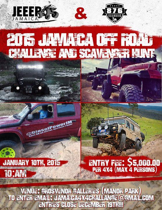 2015 Jamaica Off Road Challenge and Scavenger Hunt