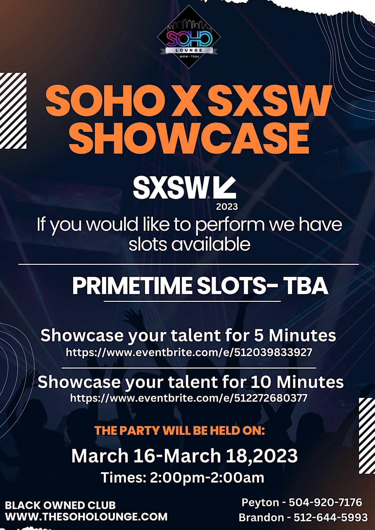 Showcase your talent for 5 Minutes