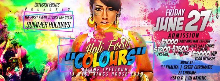 HOLI FEST : '' Colours ''