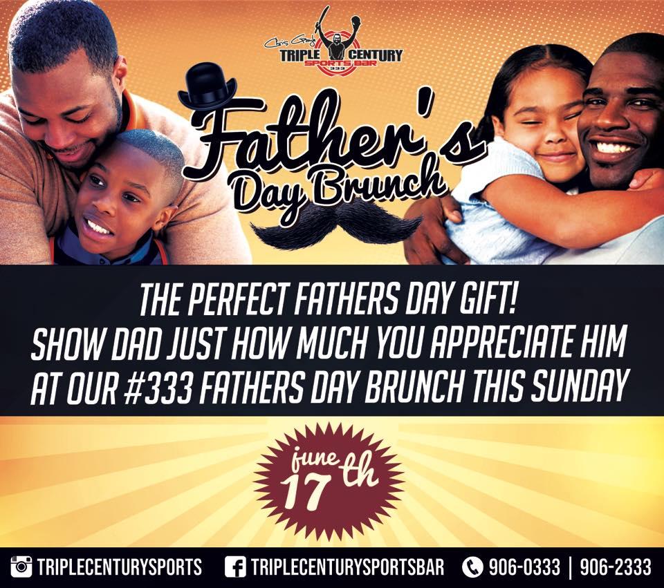 Triple Century Sports Bar: Father's Day Brunch