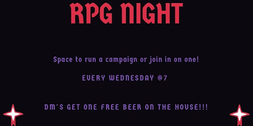Tabletop RPG Night