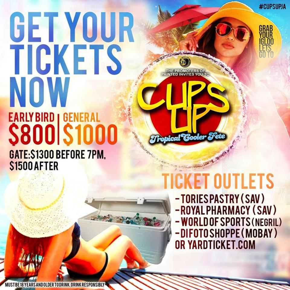 Cups Up  The Tropical Cooler Fete