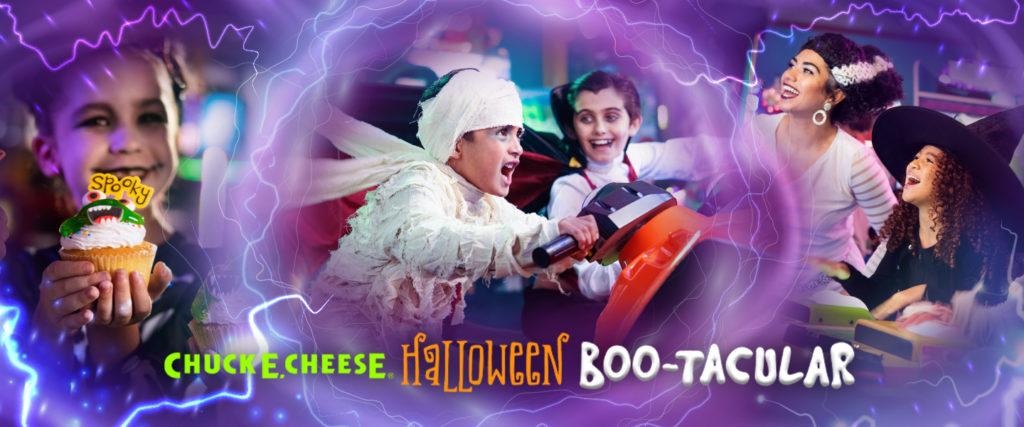 Chuck E. Cheese Halloween Bootacular
Fri Oct 21, 11:00 AM - Sun Nov 6, 8:00 PM