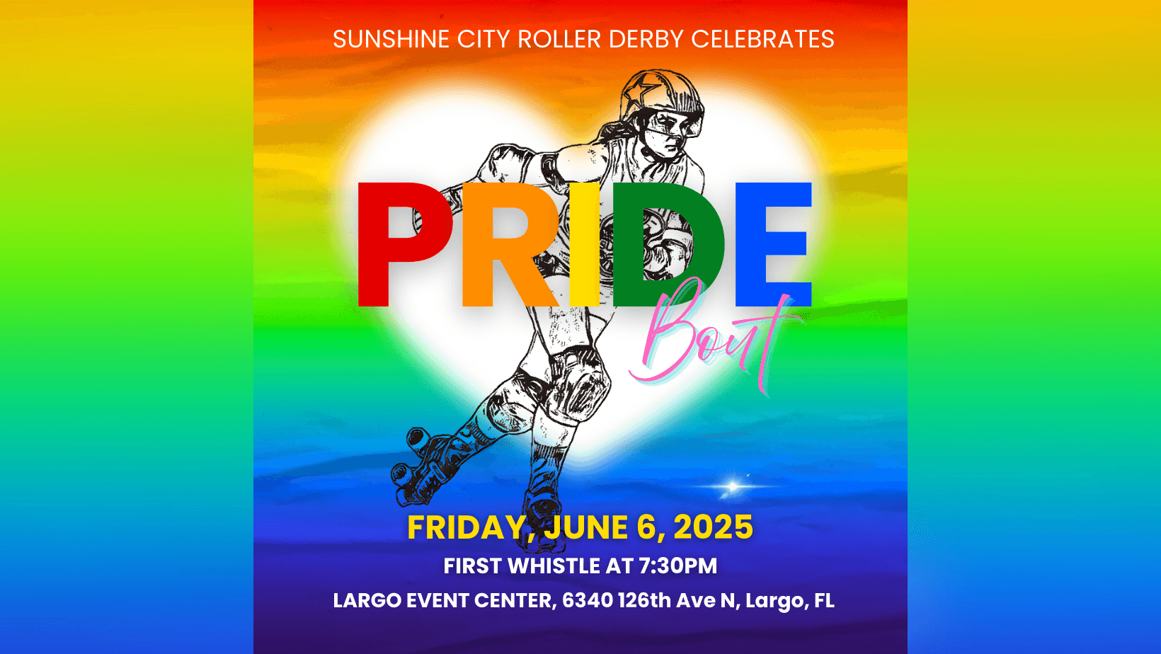 Sunshine City Roller Derby - June Pride Bout