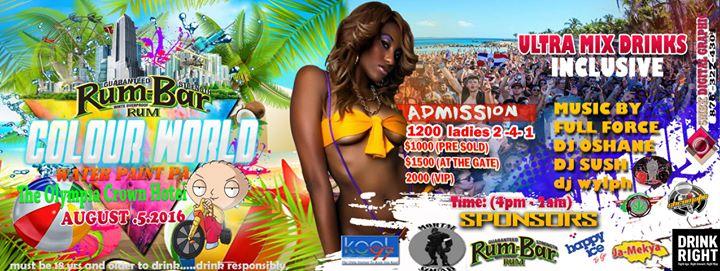 RUM BAR Colour WORLD