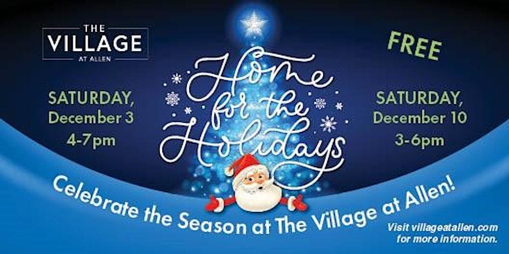 RAIN DATE SUN 12/11: Home for the Holidays withy Santa