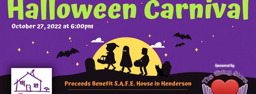 Halloween Carnival to Benefit S.A.F.E. House