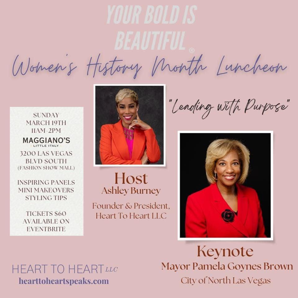 Your Bold Is Beautiful: Women’s History Month Luncheon