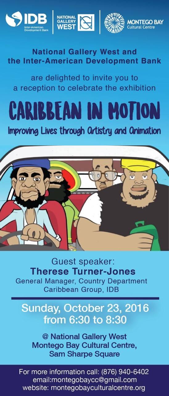 Caribbean in Motion Exhibit Reception