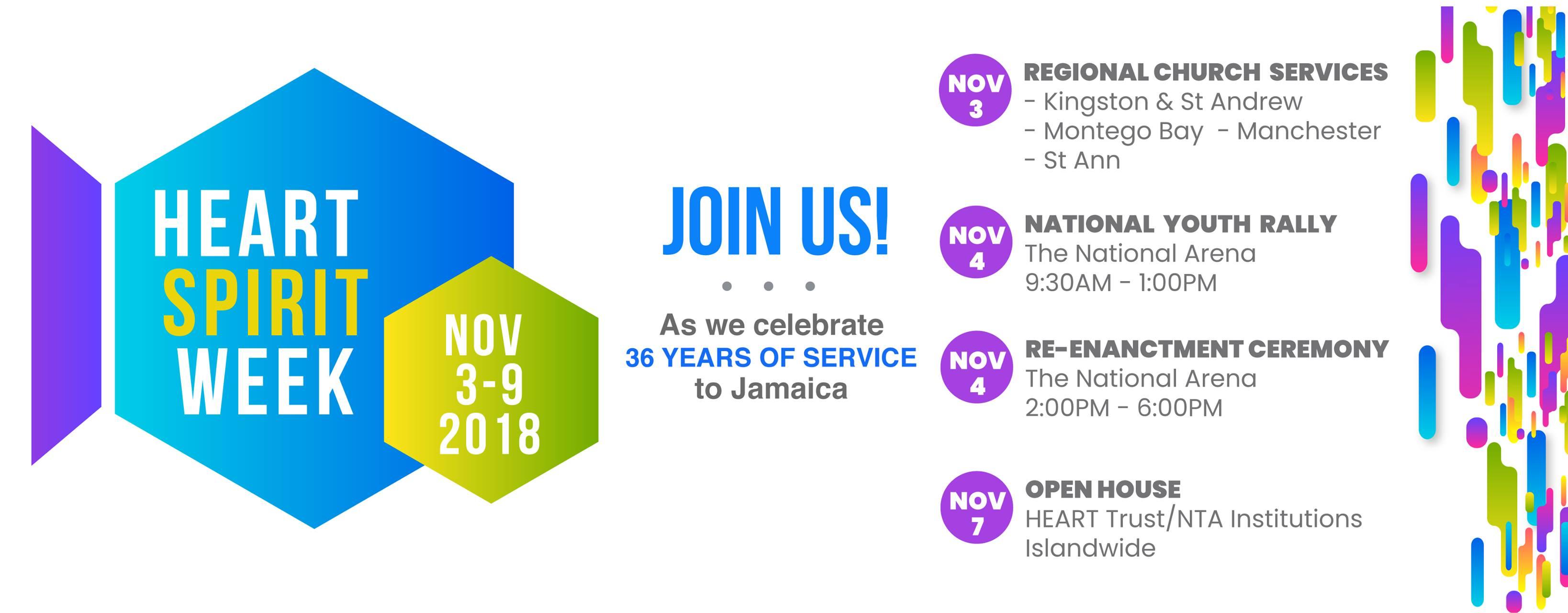 HEART TRUST NTA Celebrating 36 years of Achievement