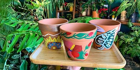 Pot Painting and Planting Class