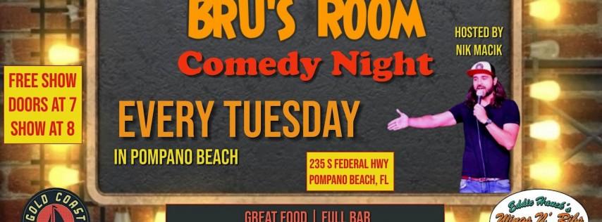 Bru's Room Pompano Comedy Night