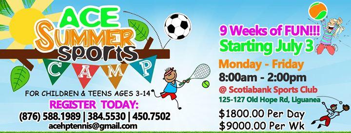 2017 ACE Summer Sports & Adventure Camp