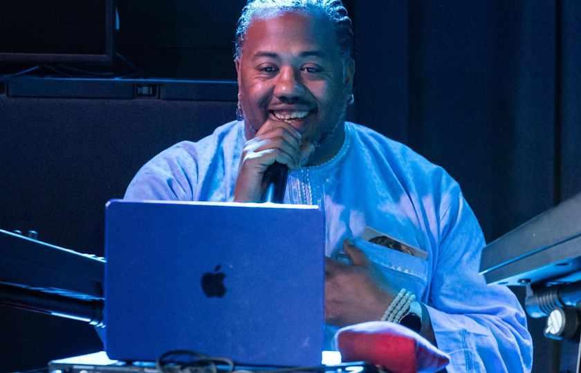 Surya Botofasina with Carlos Nio, Andres Renteria, and Michael Alvidrez